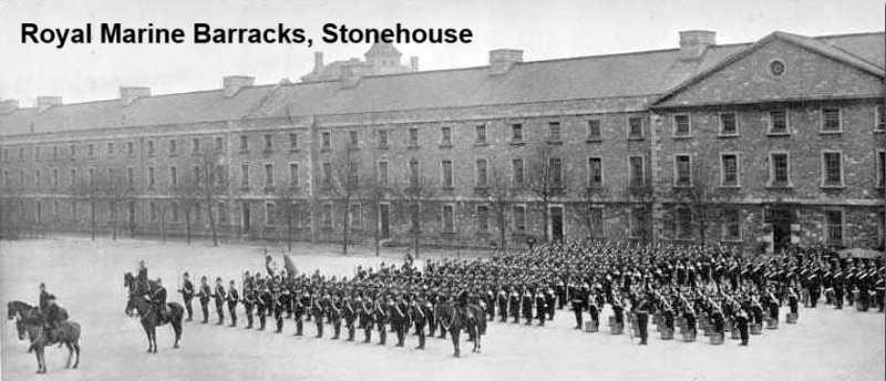 Plymouth - Royal Marine Barracks : Image credit Stephen Luscombe